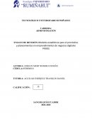 Modelos estadísticos para el pronóstico y planeamientos en emprendimientos de negocios digitales PYMES