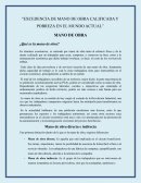 Excedencia de mano de obra calificada y pobreza en el mundo actual