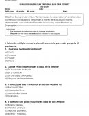 EVALUATION READING PLAN "FANTASMAS EN LA CASA RODANTE"