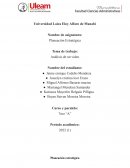 Análisis de un video Planeación estratégica