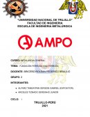 FUNDICIÓN FERROSA Y NO FERROSA