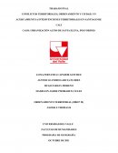 Conflicto territorial