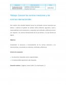 Similitudes y Diferencia entre la normas mexicanas e internacionales