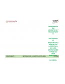 IDENTIFICACIÓN DE LA LOGÍSTICA EN LOS DEPARTAMENTOS DE UNA EMPRESA