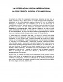 Cooperación judicial internacional