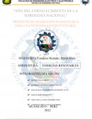 PROYECTO DE GENERACIÓN FOTOVOLTAICA PARA UNA VIVIENDA AUTOSUSTENTABLE