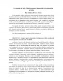 La Agenda de Seúl: Objetivos para el desarrollo de la educación artística