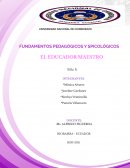 EL EDUCADOR MAESTRO