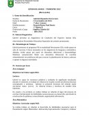 Estado de avance Condición del Espectro Autista CEA