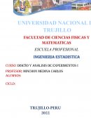 Diseño y análisis de experimentos