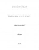 RELATORIA SOBRE “LA CANTANTE CALVA”