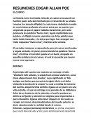 Resumenes Edgar Allan Poe
