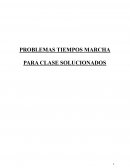 PROBLEMAS TIEMPOS MARCHA