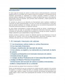 Sistema financiero y mercado de valores