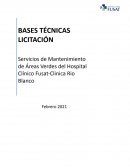 BASES TÉCNICAS LICITACIÓN