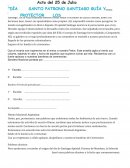 Acto 25 de julio