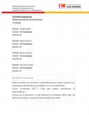 Actividad de Integración Ponderación del 35% de la Nota Final