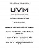 Actividad 10. Presentación de un Contrato Civil