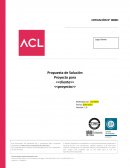 Propuesta de Proyecto o Servicio