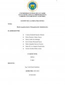 Diseño organizacional y Reorganización Administrativa