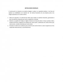 APUNTES AUDITORIA FINANCIERA. Página 1