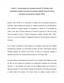 LA LENTA RUPTURA CON EL PASADO COLONIAL
