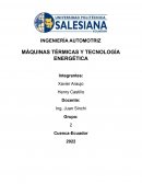 MÁQUINAS TÉRMICAS Y TECNOLOGÍA ENERGÉTICA
