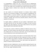 Ensayo sobre la Globalización