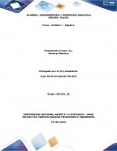 Álgebra, trigonometría y geometría analítica