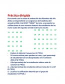 Aplicación de estadística