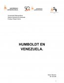 HUMBOLDT EN VENEZUELA