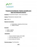 Ajustes razonables para una educación inclusiva