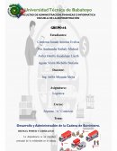 Desarrollo y Administración de la Cadena de Suministro