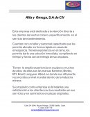 Empresa Alfa y Omega