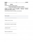 Evaluación Recuperatorio de Lengua y Literatura