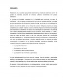 Realización de un proyecto que permita implementar un modelo de sistema de control