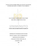 SUSTENTACION DE INFORME SOBRE APLICACIÓN DE CONCEPTOS DE ECONOMÍA ASOCIADOS A LA COMPRA Y VENTA COMERCIAL