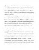 La responsabilidad del cuidado de la salud y funciones