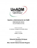 Actividad 2. Investigación de las PyME en México