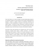 Filosofía y epistemología de la educación