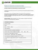 Actividad 3 Diseño de los Instrumentos de recolección de datos