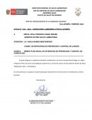 Estrategia de prevención y control de cáncer del año 2022 del Puesto de Salud Tallapampa