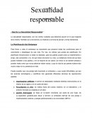 Sexualidad Responsable