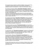 Ensayo pirámide de Maslow