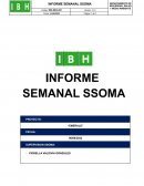 INFORME SEMANAL SSOMA PROYECTO: “EMERALD”