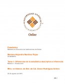 DIFERENCIAS ESTADISTICAS