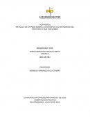 ARTICULO DE OPINION SOBRE LA DIVISION DE LAS ENTIDADES DEL TERITORIO Y SUS FUNCIONES