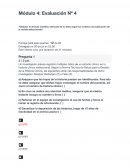 Módulo 4: Evaluación Nº 4 Gestion en Recursos USMP