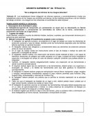 DECRETO SUPREMO N° 40. TÍTULO V