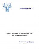 ARQUITECTURA Y PROGRAMACIÓN DE COMPUTADORAS